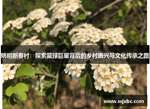 姚明新春村：探索篮球巨星背后的乡村振兴与文化传承之路